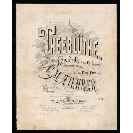 Theeblüthe. Quadrille. (Op.) 136