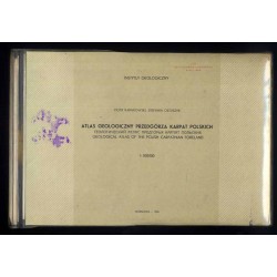 Atlas geologiczny przedgórza Karpat polskich 1:500 000  Geologičeskij atlas predgor'â Karpat pol'skih  Geological atlas of the