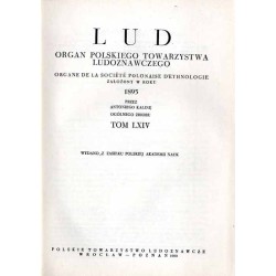 Lud. Rocznik Polskiego Towarzystwa Ludoznawczego. T.64 (1980)