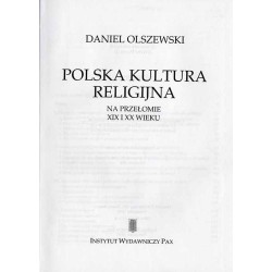 Polska kultura religijna na przełomie XIX i XX wieku