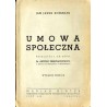 Umowa społeczna [O umowie społecznej czyli Zasady prawa politycznego]