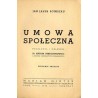 Umowa społeczna [O umowie społecznej czyli Zasady prawa politycznego]