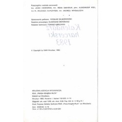 Kalendarz Harcerski 1983