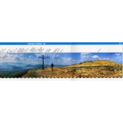 Bieszczady Wysokie. Panoramy widokowe. Schematy szlaków turystycznych