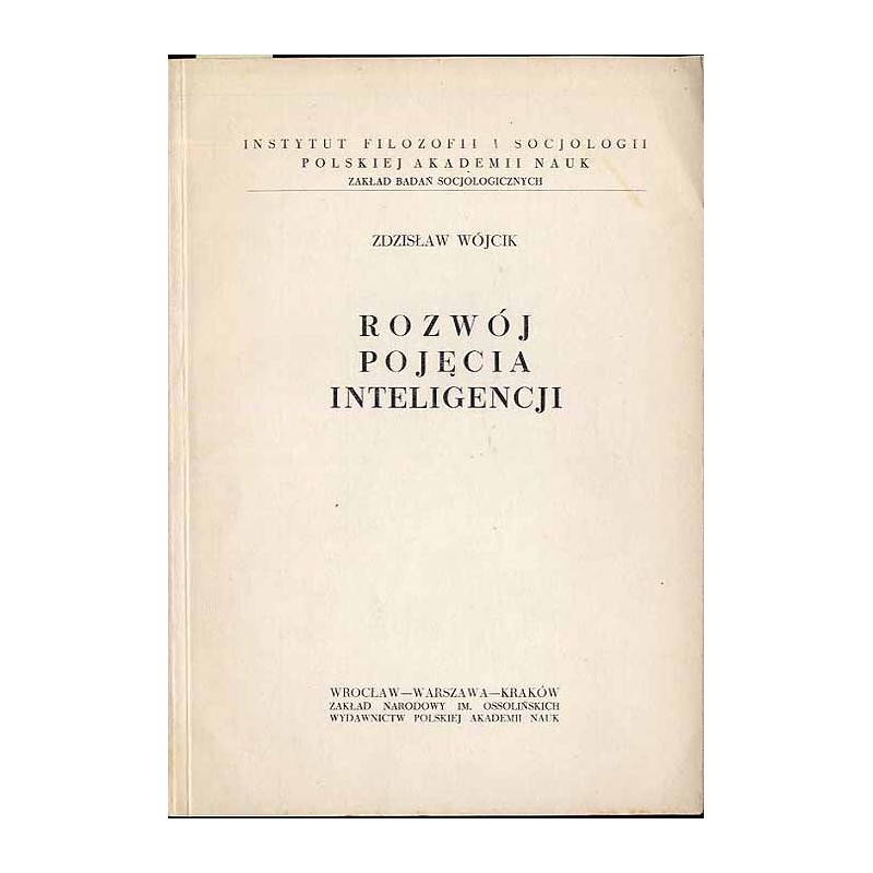 Rozwój pojęcia inteligencji