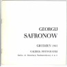 Georgij Safronow. Grudzień 1983. Galeria Fotografiki, Kielce, ul. Rewolucji Październikowej 8 m 6