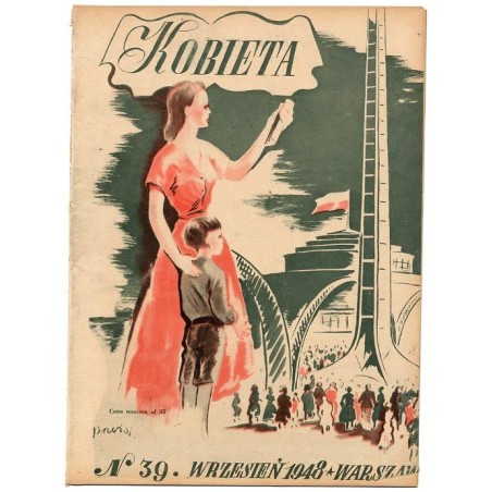 Kobieta. Tygodnik. 1948. Nr 39 (Wrzesień 1948) [Hanna Kędzierska-Przeździecka]