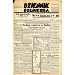 Dziennik Żołnierza. [...] Pismo żołnierzy I. Korpusu Panc.-Motorowego. R.3 (1942). Nr 201 (734) (30 grudnia 1942)