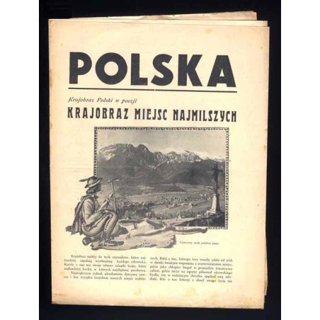 Polska. [R.4 (1938). Nr 37 (11 września 1938)]. Krajobraz miejsc najmilszych