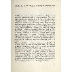 Trasa E7 i T7 przez Polskę Południową
