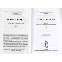 Slavia Antiqua. Rocznik poświęcony starożytnościom słowiańskim. T.46 (2005)
