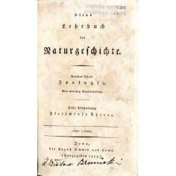 Lehrbuch der Naturgeschichte. 3. Theil: Zoologie. 1. Abt.: Fleischlose Thiere. Mit vierzig Kupfertafeln