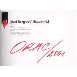 Józef Krzysztof Oraczewski. Obrazy z cyklu: Biczowani 1997 r., Światła 1998 r., Skrzydlaci 1999 r., Drzewoludzie 2000 r., Nieust