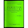 Pamiętnik Literacki. Czasopismo kwartalne poświęcone historii i krytyce literatury polskiej. R.89. Z.3
