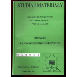 Monografia Warszawskiego Związku Ogrodniczego