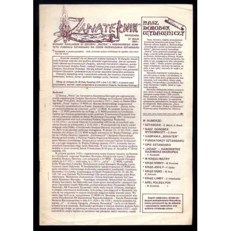 Zawaternik. Warszawa 27 maja 1984