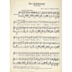 Der "Sonderzug". Wienerlied