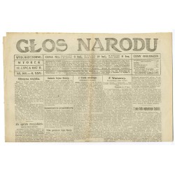 Głos Narodu. R.25 (1917). Nr 168 (17 lipca 1917). Wydanie wieczorne