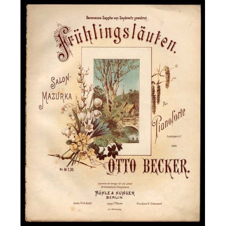 Frühlingsläuten. Salon-Mazurka