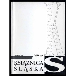 Książnica Śląska. T.25: 1988-1994