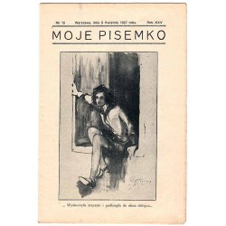 Moje Pisemko. R.25 (1927). Nr 15 (9 kwietnia 1927)