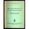 Wiadomości z astronomii. Podręcznik dla II klasy liceum humanistycznego