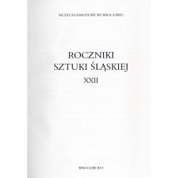 Roczniki Sztuki Śląskiej. R.22 (2013)