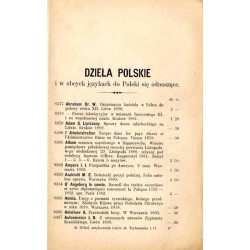 [Antykwarnia M. Hölzla we Lwowie, ul. Trybunalska l. 14]. Katalog książek polskich i obcych znajdujących się w antykwarni M. Höl