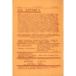 Co Słychać! Tygodnik zawierający streszczenia aktualnych książek i artykułów drukowanych w wydawnictwach brytyjskich, amerykańsk