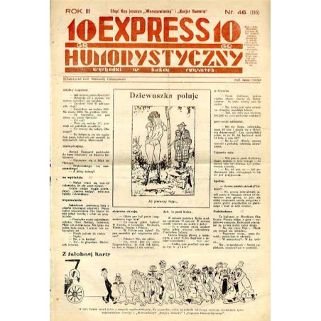 Express Humorystyczny. R.3 (1932). Nr 46 (116) / Emden: Przygody donżuana Pechnickiego