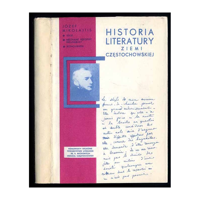 Historia literatury ziemi częstochowskiej. Zarys