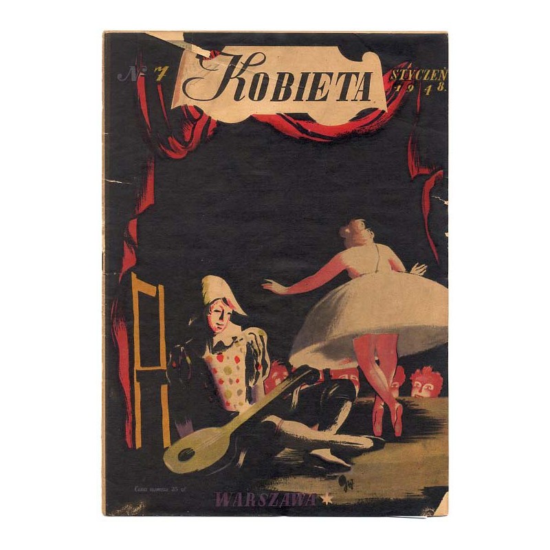Kobieta. Czasopismo. 1948. Nr 7 (Styczeń 1948) [Tadeusz Gronowski]
