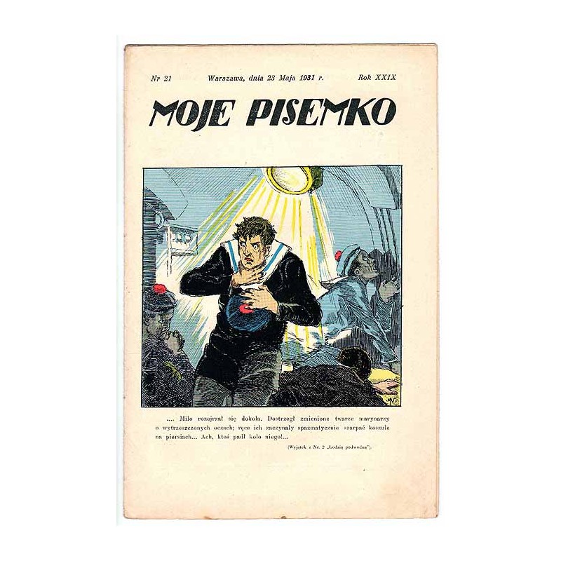 Moje Pisemko. R.29 (1931). Nr 21 (23 maja 1931)