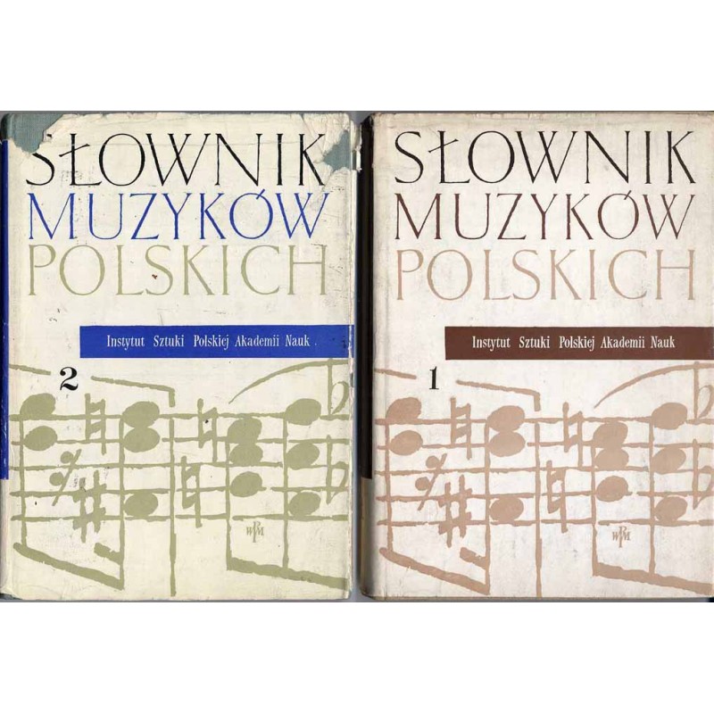 Słownik muzyków polskich. 2tomy