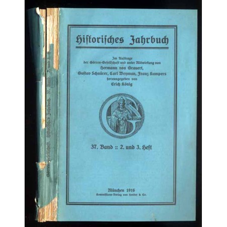 Historisches Jahrbuch. B.37 (1916). H.2-3