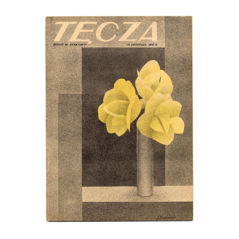 Tęcza. Ilustrowane pismo tygodniowe. R.4 (1930). Z. 46 (15 listopada 1930) / Jerzy Brzeziński / Cyprian Kamil Norwid / Korpus Ws