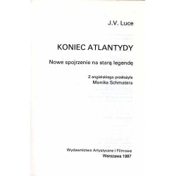 Koniec Atlantydy. Nowe spojrzenie na starą legendę