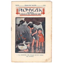 Płomyczek. Tygodnik z obrazkami dla młodszych dzieci. R.14 (1930). Nr 36 (7 maja 1930)