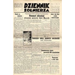 Dziennik Żołnierza. Polska prasa obozowa. Pismo żołnierzy 1. Korpusu Pancerno Mot. R.4 (1943). Nr 70 (805) (25 marca 1943)