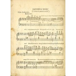 Zapomnij mnie ! (Z cyklu "Rozstanie") / Serafina Talarico czynna 1915-1937