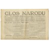 Głos Narodu. R.25 (1917). Nr 99 (26 kwietnia 1917). Wydanie popołudniowe