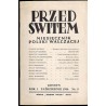 Przed Świtem. Miesięcznik Polski Walczącej. R.1 (1946). Nr 5 (Październik 1946)