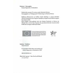 Moi świebodzińscy krewni i polska dziewczyna. Opowiadanie i wiersze  Meine Schwiebuser Verwandten und das polnische Mädchen. Er