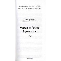 Muzea w Polsce. Informator