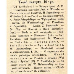 Tęcza. Ilustrowane pismo tygodniowe. R.5 (1931). Z. 30 (25 lipca 1931) / Maria Zabłocka: Owocobranie / Paryż / Moskwa