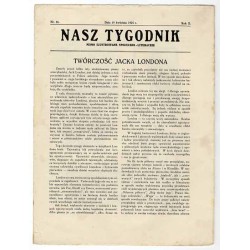 Nasz Tygodnik. Pismo ilustrowane społeczno-literackie. R.2 (1925). Nr 16 (19 kwietnia 1925)
