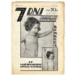 7 Dni. Tygodniowe pismo ilustrowane. R.1 (1929). Nr 25 (14 lipca 1929)