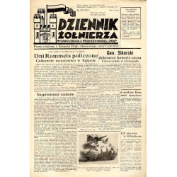 Dziennik Żołnierza. [...] Pismo żołnierzy I. Korpusu Panc.-Motorowego. R.3 (1942). Nr 158 (691) (7 listopada 1942) / Gen. Władys