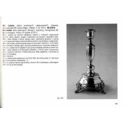 Księżycowy blask sreber. Informator wystawy. Muzeum Narodowe Ziemi Przemyskiej, kwiecień 2012 - luty 2013. [Srebra stołowe XIX-X