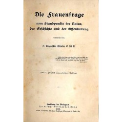 Die Frauenfrage vom Standpunkte der Natur, der Geschichte und der Offenbarung